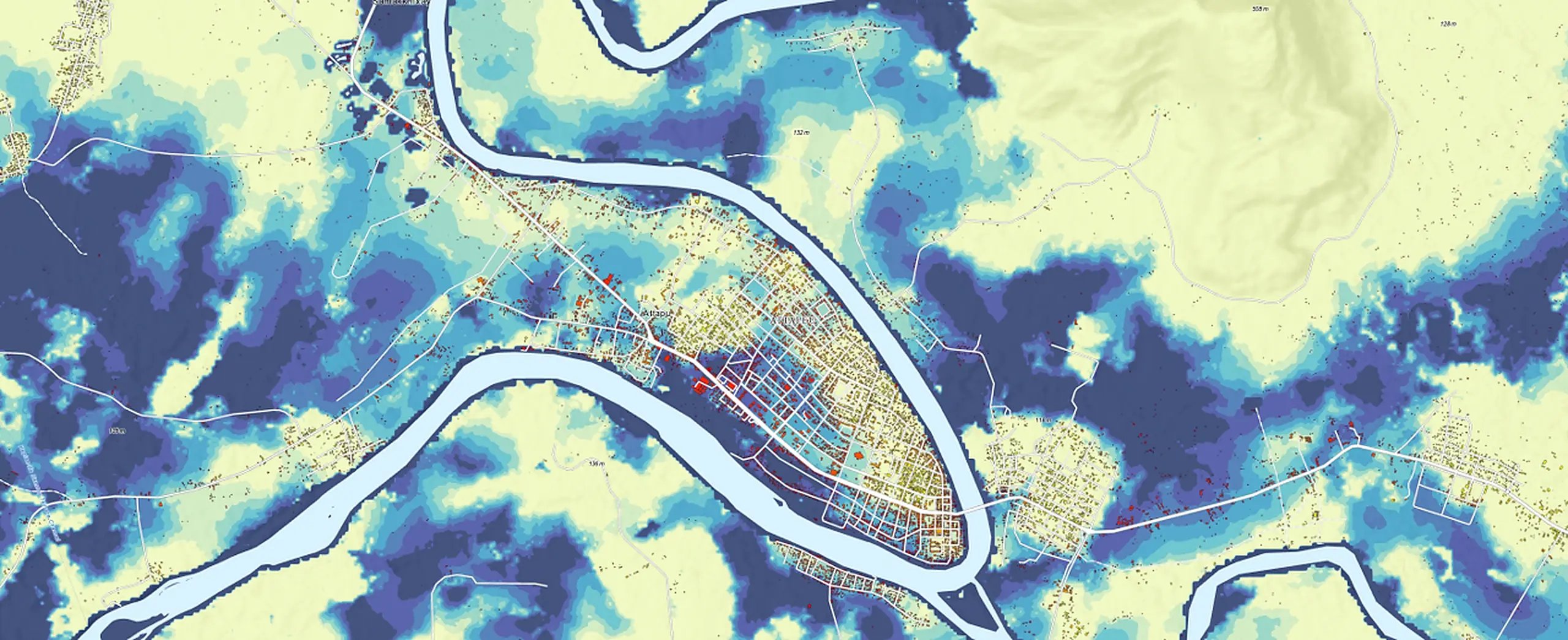 Flood susceptibility modelling across Lao PDR